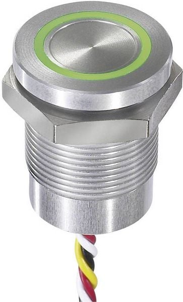 APEM CPB2110000NGSC CPB2110000NGSC Sensortaster 12 V 0.2 A tastend Grün, Rot IP68, IP69K 1 St.