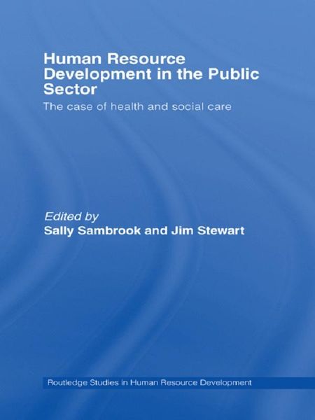 Produktbild: Human Resource Development in the Public Sector