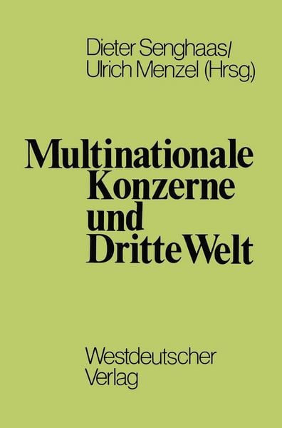 Produktbild: Multinationale Konzerne und Dritte Welt