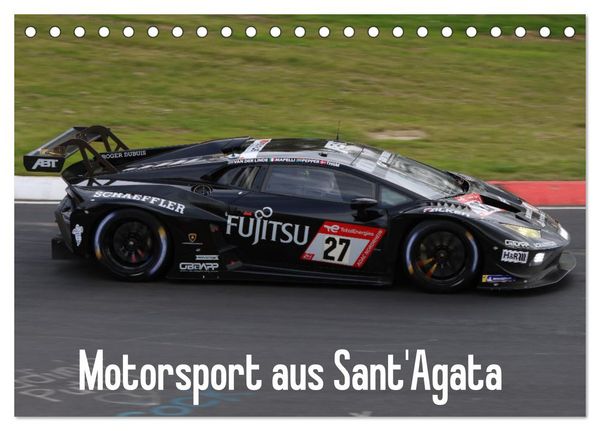 Produktbild: Motorsport aus Sant&rsquo;Agata (Tischkalender 2025 DIN A5 quer), CALVENDO Monatskalender