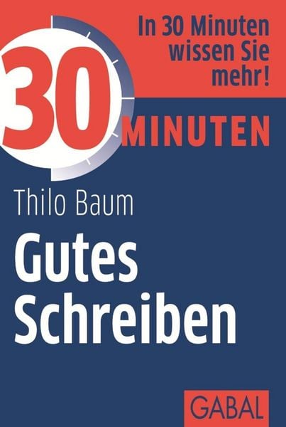 Produktbild: 30 Minuten Gutes Schreiben