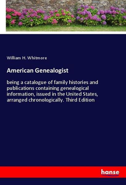 Produktbild: American Genealogist