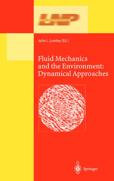 Produktbild: Fluid Mechanics and the Environment: Dynamical Approaches