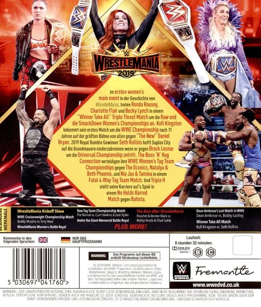 Produktbild: WrestleMania 35 [3 BRs]