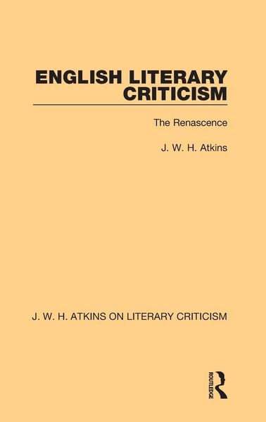 Produktbild: English Literary Criticism