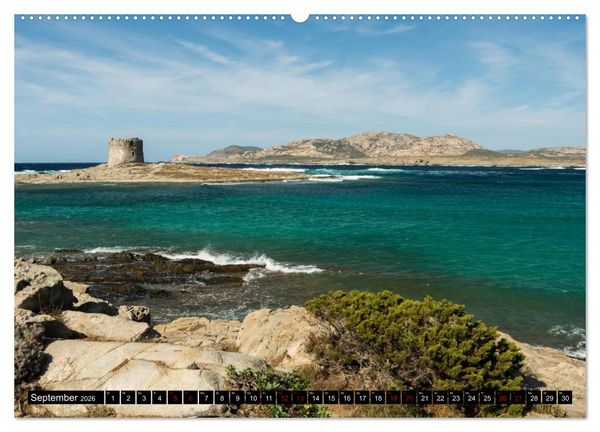 Produktbild: Wildes Sardinien 2026 (hochwertiger Premium Wandkalender 2026 DIN A2 quer), Kunstdruck in Hochglanz