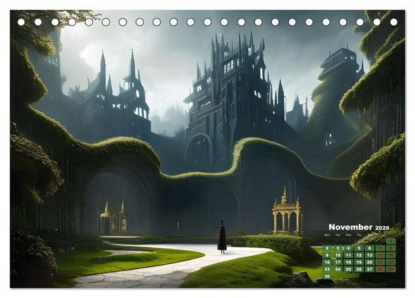 Produktbild: Follow Me... (Desk Calendar 2026 DIN A5 landscape), CALVENDO 12 Month DeskCalendar