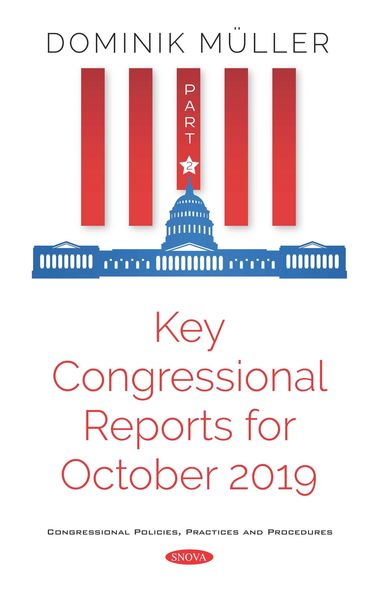 Produktbild: Key Congressional Reports for October 2019. Part II
