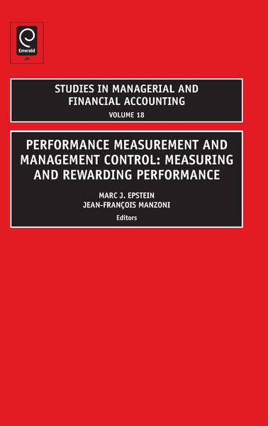 Produktbild: Performance Measurement and Management Control
