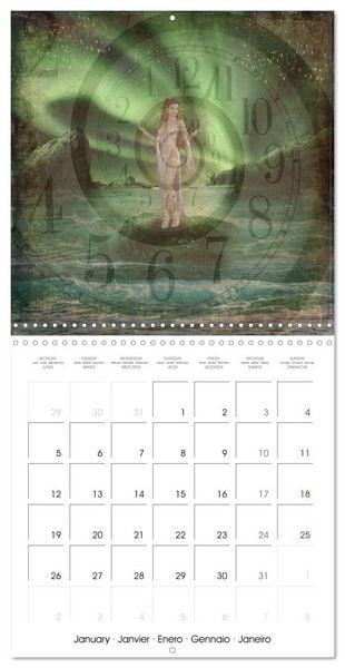 Produktbild: Lady Legends Fantasy Art (Wall Calendar 2026 12 &times; 12 Inch) CALVENDO 12 Month Wall Calendar