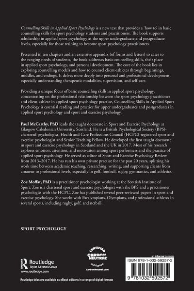 Produktbild: Counselling Skills in Applied Sport Psychology