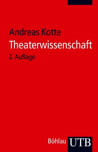Produktbild: Theaterwissenschaft