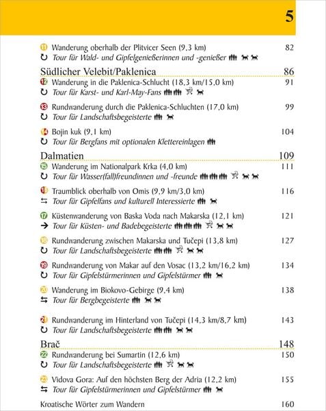 Produktbild: Kroatien 23 Touren zwischen Küste und Karst