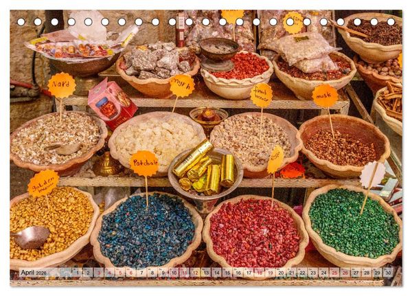 Produktbild: Israel & Pal&auml;stina - Reise durch das heilige Land (Tischkalender 2026 DIN A5 quer), CALVENDO Monatskalender