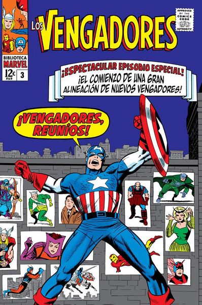 Produktbild: Biblioteca Marvel 29. Los Vengadores 3