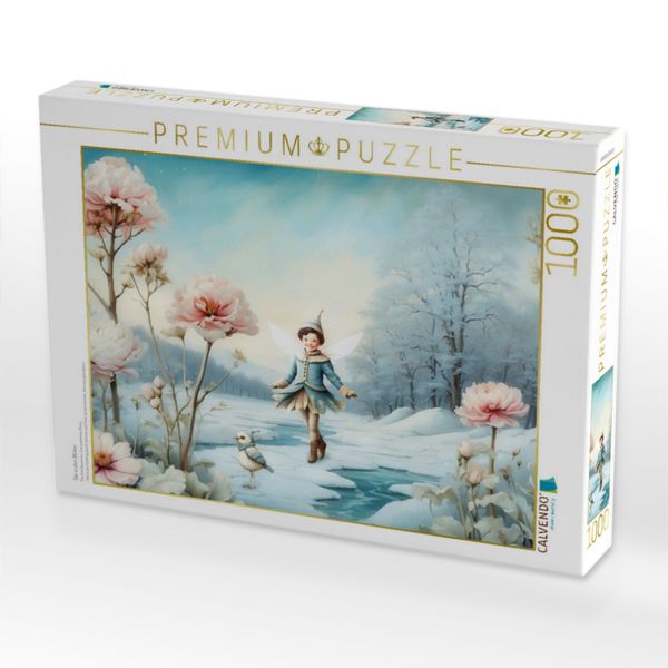 Produktbild: CALVENDO Puzzle Die ersten Bl&uuml;ten | 1000 Teile Lege-Gr&ouml;&szlig;e 64x48cm Foto-Puzzle f&uuml;r gl&uuml;ckliche Stunden