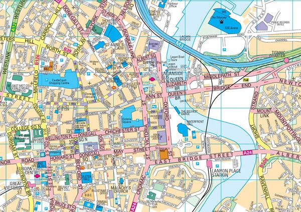 Produktbild: Belfast Pocket Map