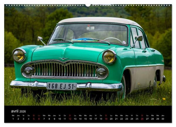 Produktbild: AUTO MOBILE (Calendrier mural 2026 DIN A2 vertical) calendrier de bureau