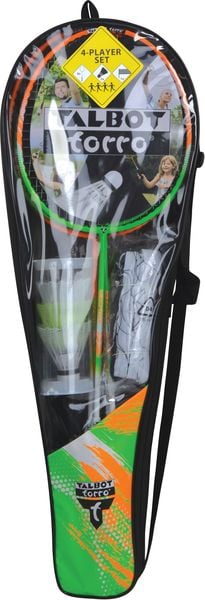 Produktbild: Badm.-Set 4-ATTACKER PLUS Set im Racketbag mit Netz,