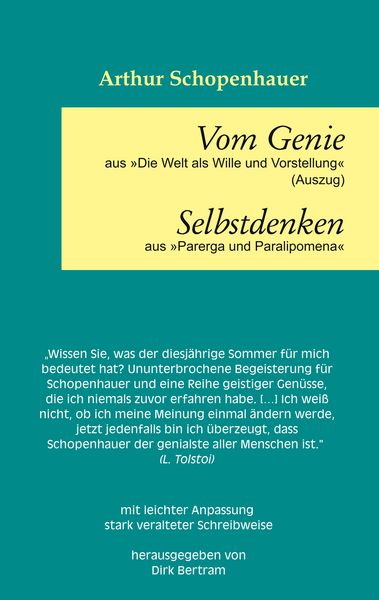 Produktbild: Vom Genie Selbstdenken