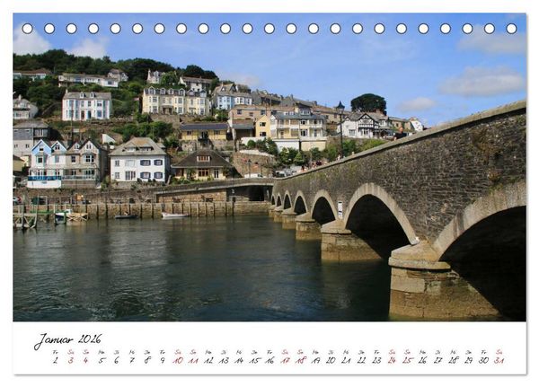 Produktbild: Reizvolles S&uuml;dengland Devon und Cornwall (Tischkalender 2026 DIN A5 quer), CALVENDO Monatskalender