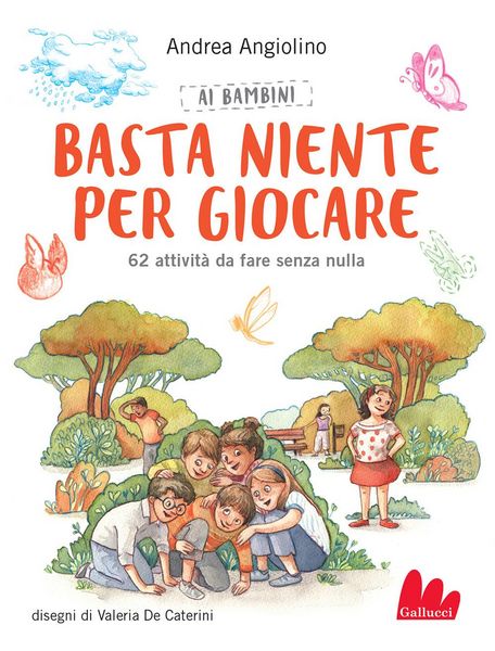 Produktbild: Ai bambini basta niente per giocare. 62 attivit&agrave; da fare senza nulla