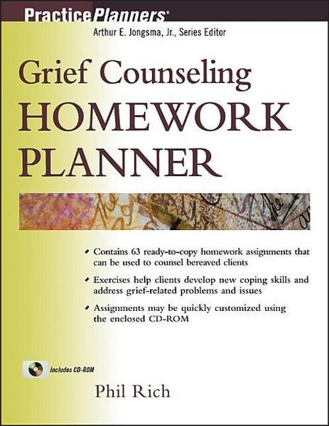 Produktbild: Grief Counseling Homework Plan