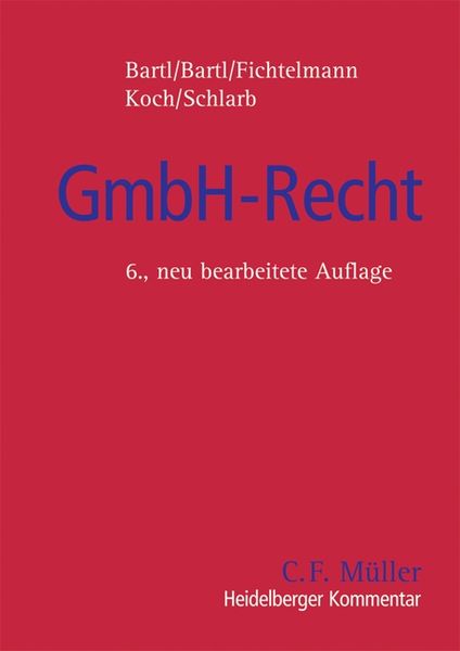 Produktbild: GmbH-Recht