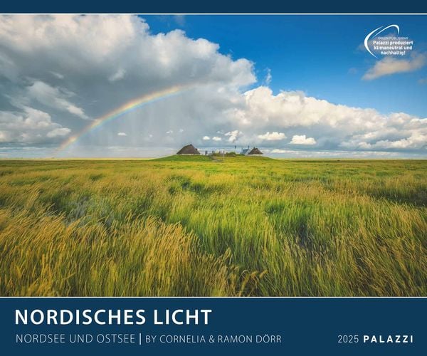 Nordisches Licht 2025 - Bild-Kalender - Poster-Kalender - 60x50