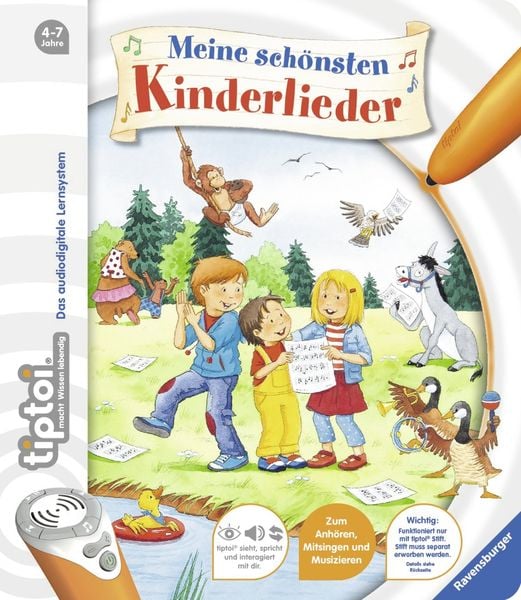 Produktbild: Tiptoi&reg; Meine sch&ouml;nsten Kinderlieder