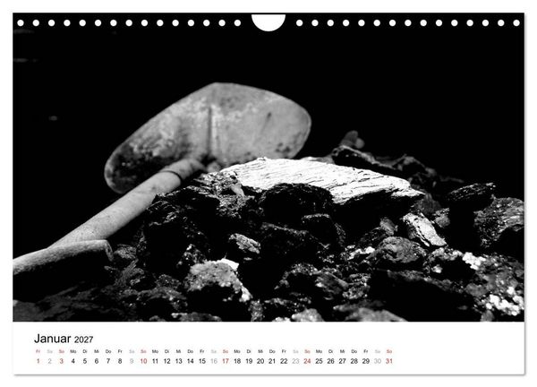 Produktbild: Helden der Arbeit - Alte Arbeitsmittel des Ruhrgebiets (Wandkalender 2027 DIN A4 quer), CALVENDO Monatskalender