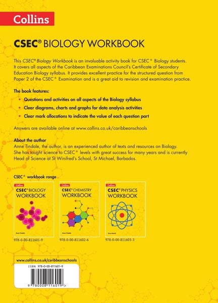 Produktbild: Collins Biology Workbook for Csec