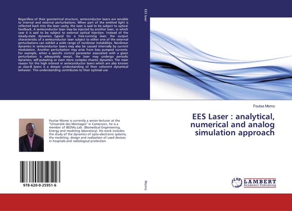 Produktbild: EES Laser : analytical, numerical and analog simulation approach