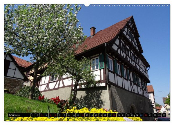 Produktbild: Weinstadt Str&uuml;mpfelbach (Wandkalender 2026 DIN A2 quer), CALVENDO Monatskalender