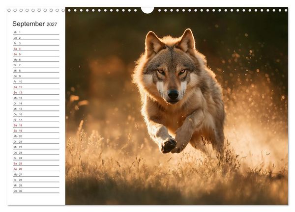 Produktbild: Die Seele der Wildnis (Wandkalender 2027 DIN A3 quer), CALVENDO Monatskalender