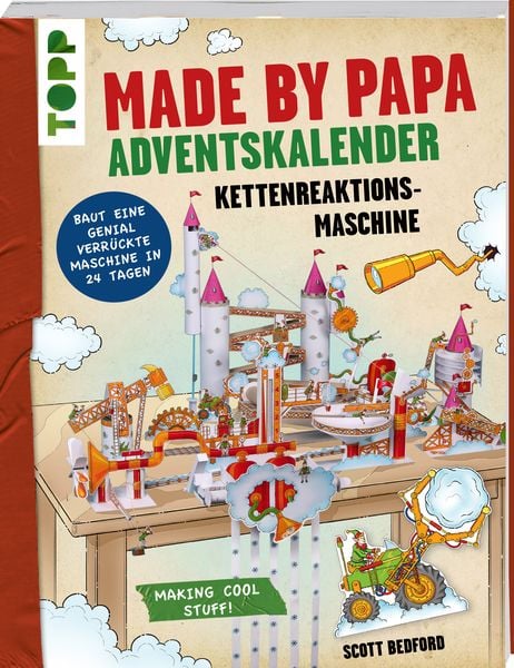 Produktbild: Made by Papa Adventskalender Kettenreaktionsmaschine