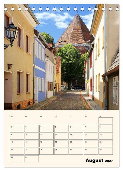 Produktbild: Luckau &ndash; Herz der Niederlausitz (Tischkalender 2027 DIN A5 hoch), CALVENDO Monatskalender