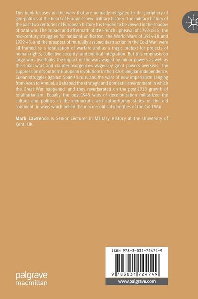 Produktbild: Western Europe&rsquo;s Small Wars and Counterinsurgencies Since Napoleon