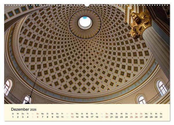 Produktbild: Malta und Gozo, Perlen im Mittelmeer (Wandkalender 2026 DIN A2 quer), CALVENDO Monatskalender