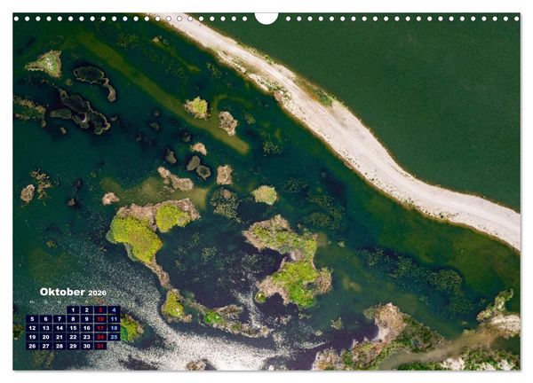 Produktbild: ABOVE - Die Welt von oben in ihrer abstraktesten Form (Wandkalender 2026 DIN A3 quer), CALVENDO Monatskalender
