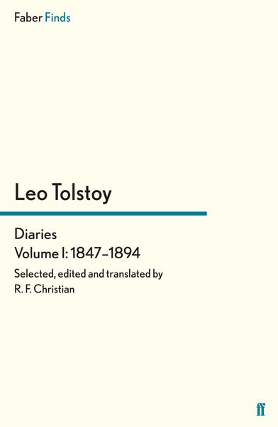Produktbild: Tolstoy's Diariesvolume 1