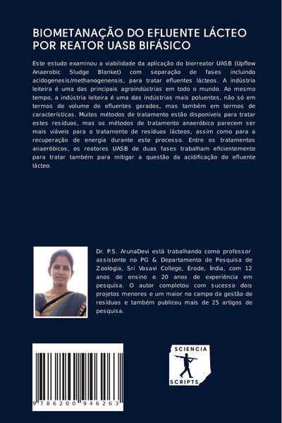 Produktbild: Biometana&ccedil;&atilde;o Do Efluente L&aacute;cteo Por Reator Uasb Bif&aacute;sico