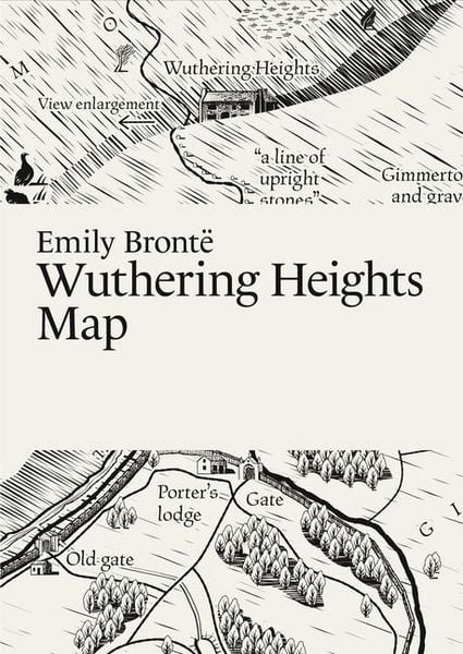 Produktbild: Emily Bronte, Wuthering Heights Map