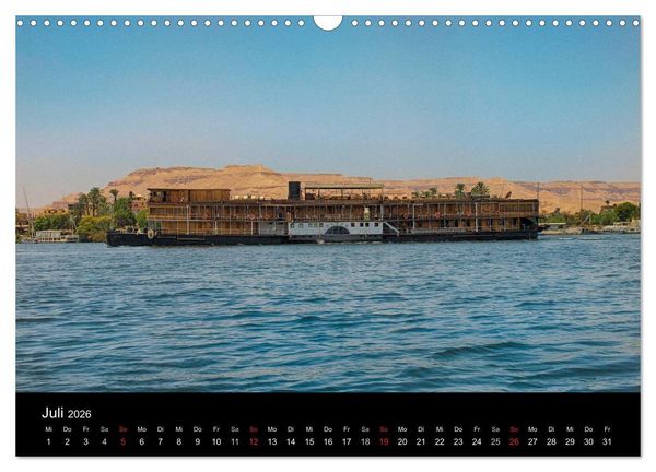 Produktbild: Luxor in Bildern - Auf den Spuren des antiken &Auml;gypten in Theben Ost und Theben West (Wandkalender 2026 DIN A3 quer), CALVENDO Monatskalender