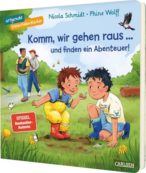 Komm wir gehen raus ... und finden ein Abenteuer, Gebundene Ausgabe von Nicola Schmidt, Carlsen, 978-3-551-17358-4