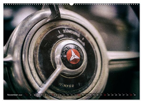 Produktbild: Oldtimer - vergangene Sch&ouml;nheiten (Wandkalender 2026 DIN A2 quer), CALVENDO Monatskalender