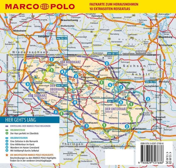 Produktbild: MARCO POLO Reisef&uuml;hrer Harz