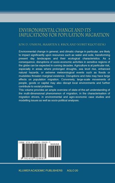 Produktbild: Environmental Change and its Implications for Population Migration