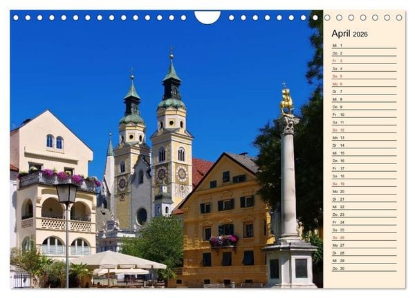 Produktbild: S&uuml;dtirol - Zwischen Ortler und Dolomiten (Wandkalender 2026 DIN A4 quer), CALVENDO Monatskalender