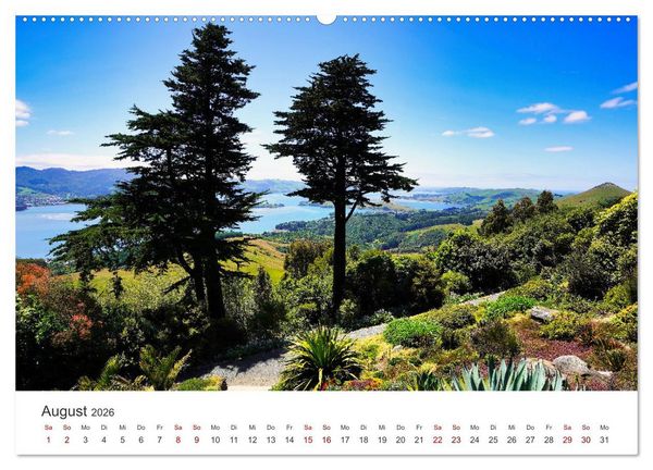 Produktbild: Neuseeland Trauminsel im S&uuml;dpazifik (hochwertiger Premium Wandkalender 2026 DIN A2 quer), Kunstdruck in Hochglanz